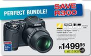 Nikon Coolpix L310 Digital Carema+Sandisk 4GB SD Card
