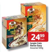 Jungle Oats Oatso Easy Assorted-500g Each