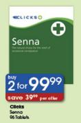 Clicks Senna Tablets-2x96's