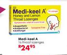 Medi-Keel A Throat Lozenges-16's