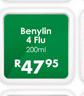 Benylin 4 Flu-200ml