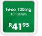 Fexo 120mg Tablets-10's