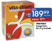 Vita-Thion Energy Tonic 60X5Gm Sachets-Per Pack