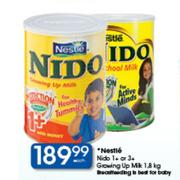Nestle Nido 1+ Or 3+Growing Up Milk-1.8kgEach