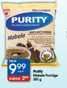 Purity Mabele Parridge-350g Each