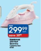 Kambrook 2000W K1760 Steamline Ceramic Iron Each