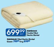 Kambrook Double Fitted Electric Blanket Each