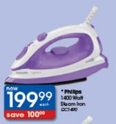 Philips 1400W CC1490 Steam Iron Each
