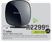Belkin Modem N600 Router Play-Each