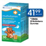 Clicks 30 Multivitamin Gummies-Per Pack