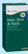 Clicks Hair,Skin & Nails-120 Tablets Per Pack