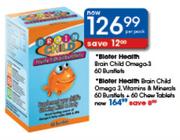 Bioter Health Brain Child Omega-3 60 Bursffets-Per Pack