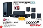 LG 5.1 3D Blu-Ray Home Theatre(BH6230)