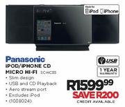 Panasonic iPod/iPhone CD Micro Hi-Fi(SC-HC35)