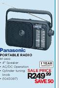 Panasonic Portable Radio-Each
