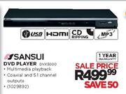 Sansui DVD Player-(DVX3000) Each