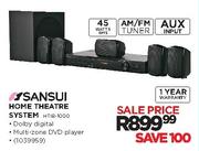 Sansui Home Theatre System-Each