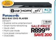 Panasonic Blu-Ray DVD Player-Each