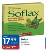 Soflax Laxative Tablets-20's Per Pack