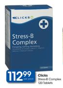 Clicks Stress-B Complex Tablets-120's