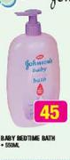 Johnson's Baby Bedtime Bath-550Ml Each