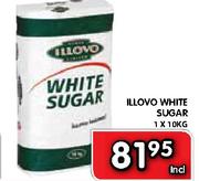 Illovo White Sugar-10Kg Each