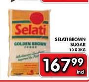 Selati Brown Sugar-10 x 2Kg