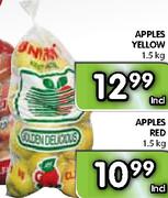 Apples Yellow-1.5kg Each