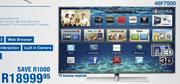 Samsung 46" FHD Smart 3D Internet LED TV-46F7500