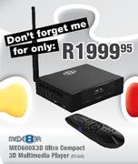Mede8er MED600X3D Ultra Compact 3D Multimedia Player
