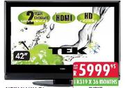 Tek 107cm Plasma TV-42"