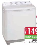 Defy Twin Tub Washing Machine-7.5kg