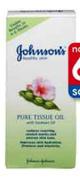 Johnson's Pure Tissue Oil-200Ml
