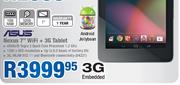 ASUS Nexus 7" WiFi + 3G Tablet-Each