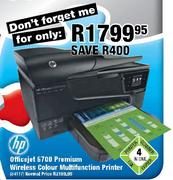HP Office Jet 6700 Premium Wireless Colour Multifunction Printer