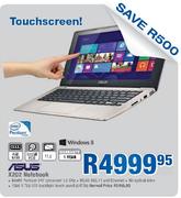 Asus X202 Notebook 