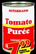 Ritebrand Tomato Puree-410gm