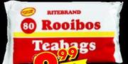 Ritebrand Rooibos Teabags-80's