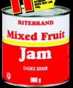 Ritebrand Mixed Fruit Jam-900gm