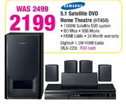 Samsung 5.1 Satelite DVD Home Theatre(HT450)