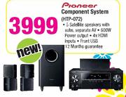 Pioneer Component System(HTP-072)