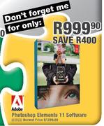 Adobe Photoshop Elements 11 Software