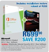 Microsoft Office Home & Student 2013 1 User Software