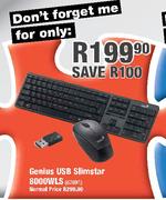 Genius USB Slimstar 8000WLS
