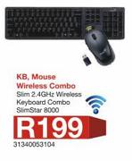 Genius keyboard Mouse Wireless Combo