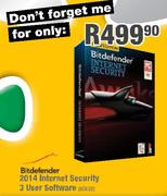 Bitdefender 2014 Internet Security 3 User Software