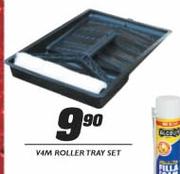 V4M Roller-Tray Set
