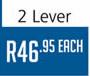 SABS Approved 2Lever Mortice Lockset SABS, Cp, KnK Box-Each