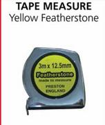 5M Yellow Featherstone Measure Tape