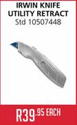 Irwin Knife Utility Retract Std 10507448
